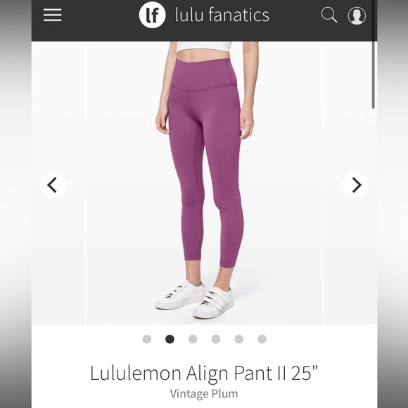 LULULEMON ALIGN 25 || VINTAGE PLUM - Picture 1 of 4